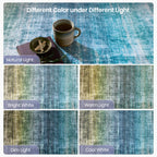 Oslo Teal Rug