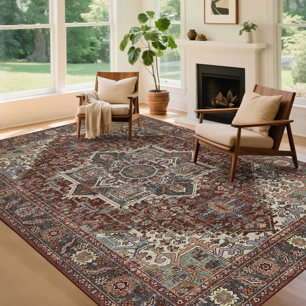 Alaia Maroon Rug