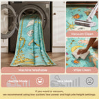 Fortune Turquoise Rug