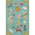 Fortune Turquoise Rug