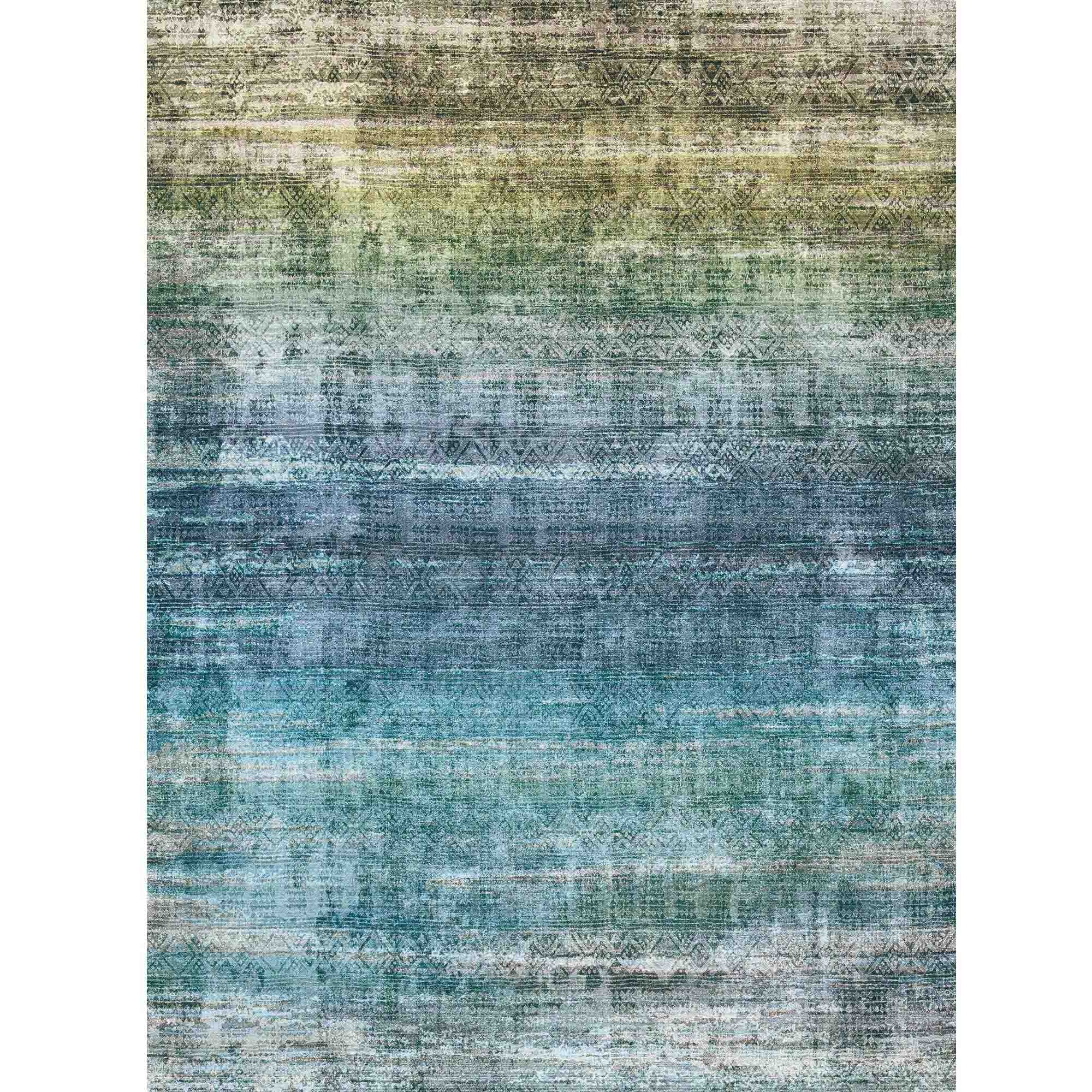 Oslo Teal Rug